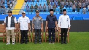 Ketua DPRD Kaltim Apresiasi Keterlibatan Linmas dalam Pengamanan Pemilu Serentak di Kota Balikpapan