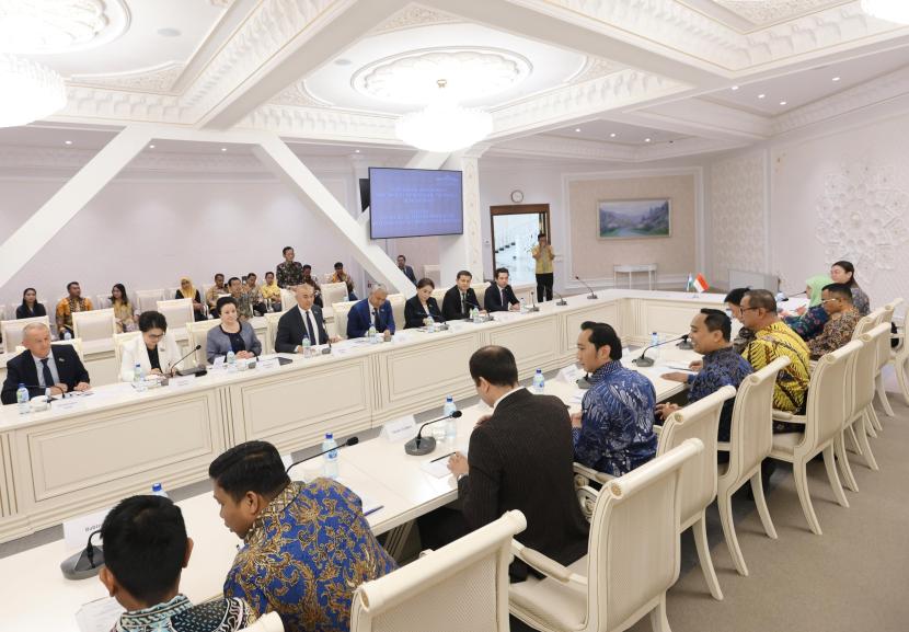 GKSB DPR RI Bertemu Parlemen Uzbekistan, Bahas Kerja Sama Bilateral dan Isu Global