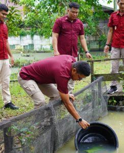 Lapas Kelas IIA Tenggarong Luncurkan Program Sarana Asimilasi dan Edukasi Berbasis Perikanan