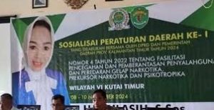 DPRD Kaltim Gelar Sosialisasi Perda untuk Cegah Penyalahgunaan Narkoba di Muara Wahau