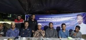 Baharuddin Demmu Serap Aspirasi Masyarakat di Sanga-Sanga Selama Reses