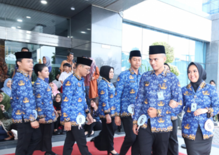 Pemprov Kaltim Rayakan HUT ke-53 KORPRI dengan Lomba Fashion Show